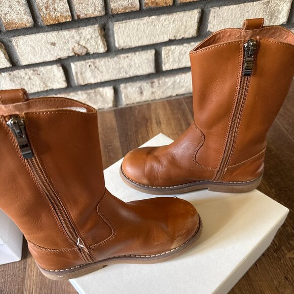 Cardin McCoy Kids' Austin Boots Caramel Size 12 - Picture 6 of 13